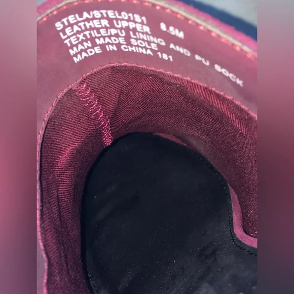 Burgundy Suede Clogs - Picture 8 of 10